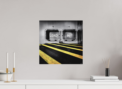 40 x 40 cm, TIRAGE PHOTO SOUS PLEXI MAT LOAD IN - Nantes