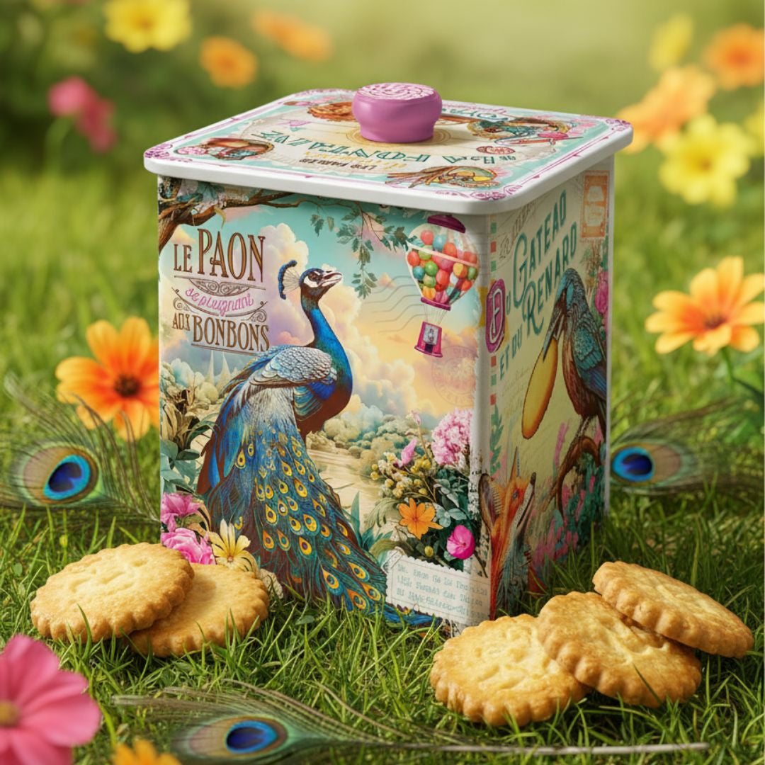 Boîte collector Voyages Gourmands sablés pur beurre