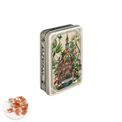 Boite pastille Tour LU Geoffrey Berniolle caramel au beurre salé et à la fleur de sel de Guérande