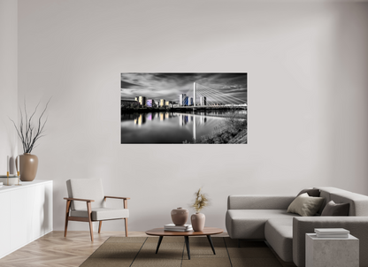 176 x 99 cm, TIRAGE PHOTO SOUS PLEXI BRILLANT TABARLY - Nantes