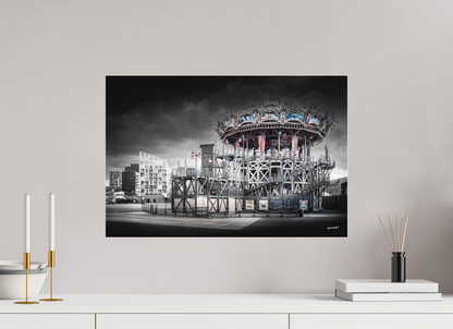 60 x 40 cm, TIRAGE PHOTO SOUS PLEXI MAT MANÈGE - Nantes