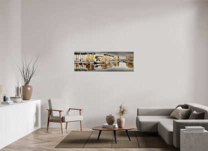 150 x 50 cm, TIRAGE PHOTO CONTRECOLLÉ SUR SUPPORT ALUMINIUM BASSIN CEINERAY - Nantes