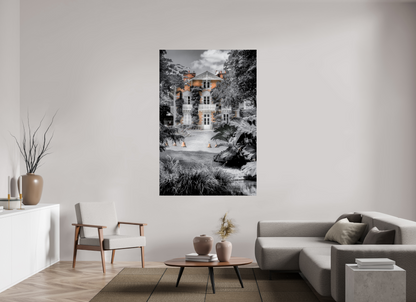 120 x 180 cm, TIRAGE PHOTO SUR FUJI CRYSTAL DP II JARDIN DES PLANTES - Nantes