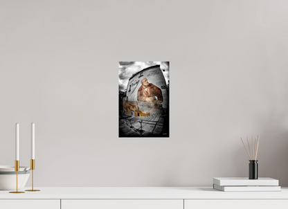 20 x 30 cm, TIRAGE PHOTO SUR FUJI CRYSTAL DP II FRESQUE JULES VERNE - Nantes