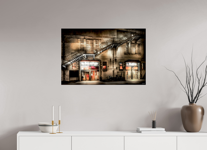 90 x 60 cm, TIRAGE PHOTO SOUS PLEXI BRILLANT LIEU UNIQUE - Nantes