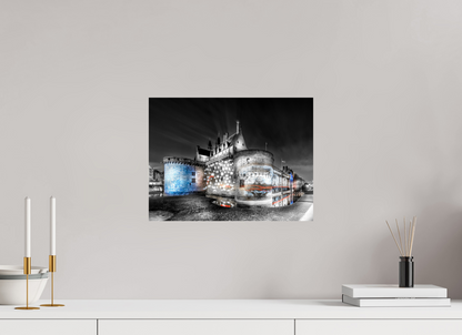 40 x 30 cm, TIRAGE PHOTO CONTRECOLLÉ SUR SUPPORT ALUMINIUM LE CHÂTEAU - Nantes