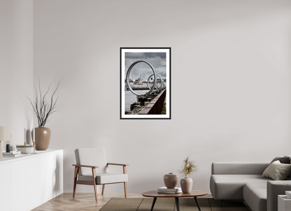 60 x 90 cm, CADRE GALERIE AVEC PASSE-PARTOUT LES ANNEAUX - Nantes