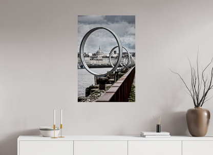 60 x 90 cm, TIRAGE PHOTO SUR FUJI CRYSTAL DP II LES ANNEAUX - Nantes