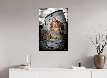 60 x 90 cm, TIRAGE PHOTO SUR FUJI CRYSTAL DP II FRESQUE JULES VERNE - Nantes