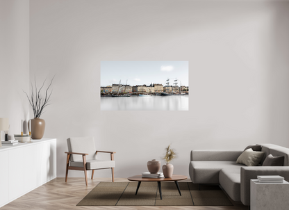 160 x 90 cm, TIRAGE PHOTO CONTRECOLLÉ SUR SUPPORT ALUMINIUM LE QUAI DE LA FOSSE - Nantes