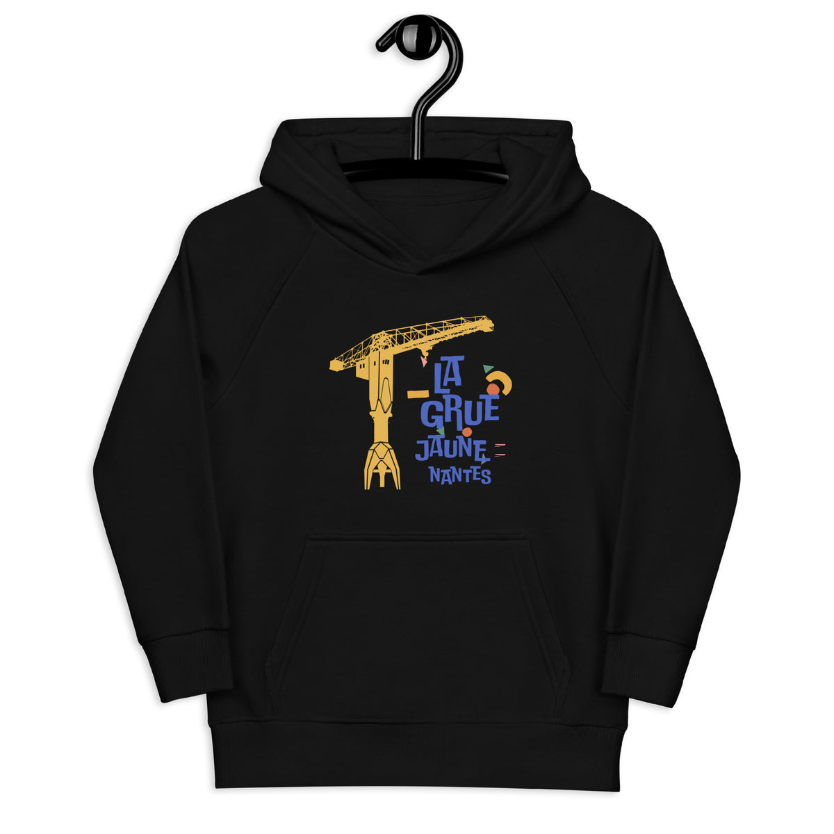 Sweat à capuche enfant Playground, La Grue Jaune