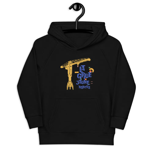 Sweat à capuche enfant Playground, La Grue Jaune