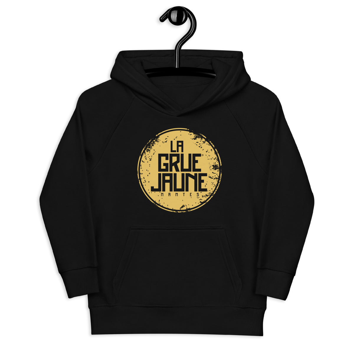 Sweat à capuche enfant La Capsule, La Grue Jaune