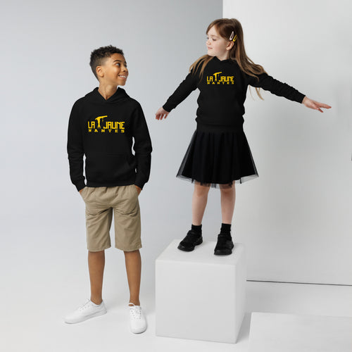 Sweat à capuche enfant La Symbolique, La Grue Jaune