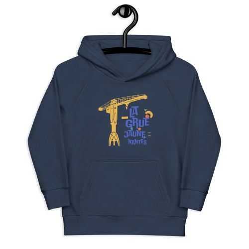 Sweat à capuche enfant Playground, La Grue Jaune