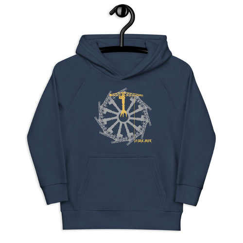Sweat à capuche enfant Le Capitaine, La Grue Jaune