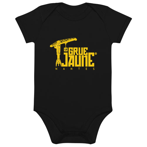 Body bébé en coton bio L'Original, La Grue Jaune