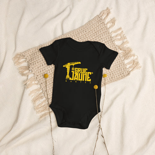 Body bébé en coton bio L'Original, La Grue Jaune