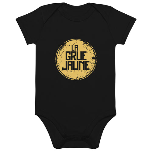 Body bébé en coton bio La Capsule, La Grue Jaune