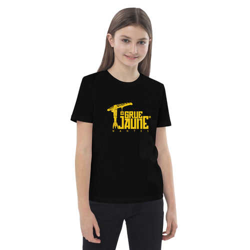 T-shirt enfant en coton bio L'Original, La Grue Jaune