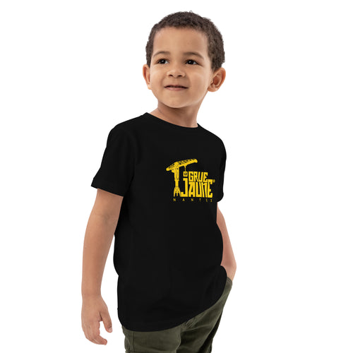 T-shirt enfant en coton bio L'Original, La Grue Jaune
