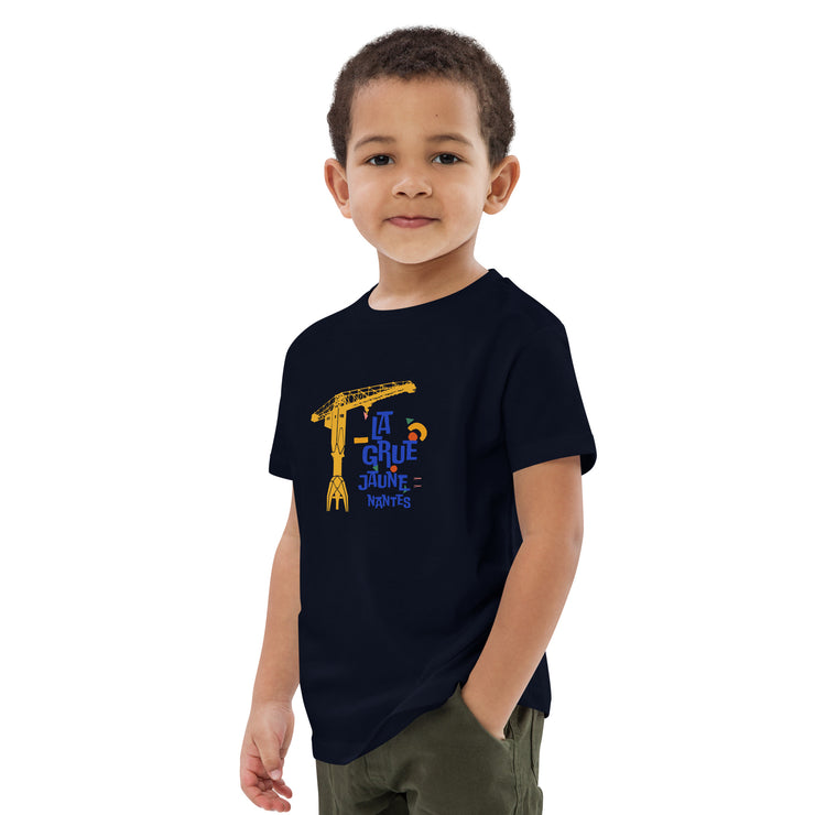 T-shirt en coton bio enfant "PlayGrue"