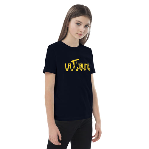T-shirt enfant en coton bio La Symbolique, La Grue Jaune