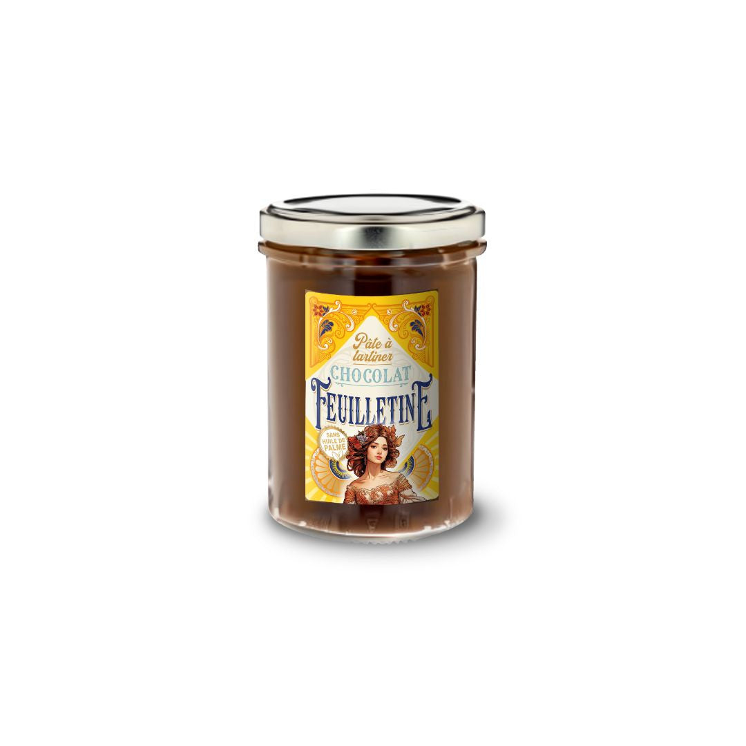 Pâte à tartiner Chocolat Feuilletine DELICES BELLE EPOQUE 240g