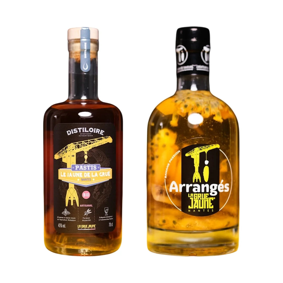 Le Coffret Pastis Le Jaune de la Grue et Ti Ced