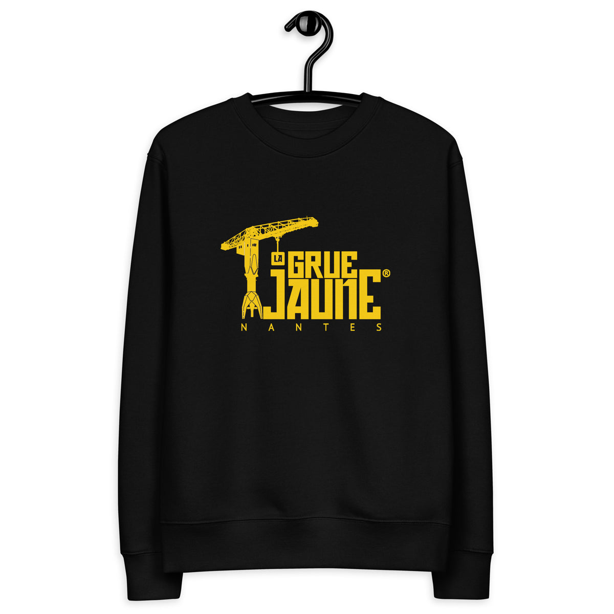 Sweatshirt éco-responsable L'Original, La Grue Jaune