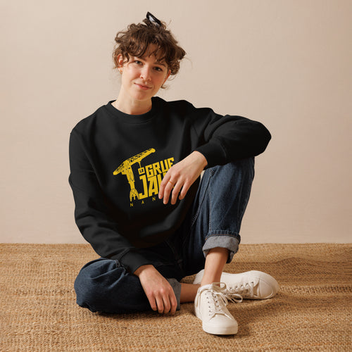 Sweatshirt éco-responsable L'Original, La Grue Jaune