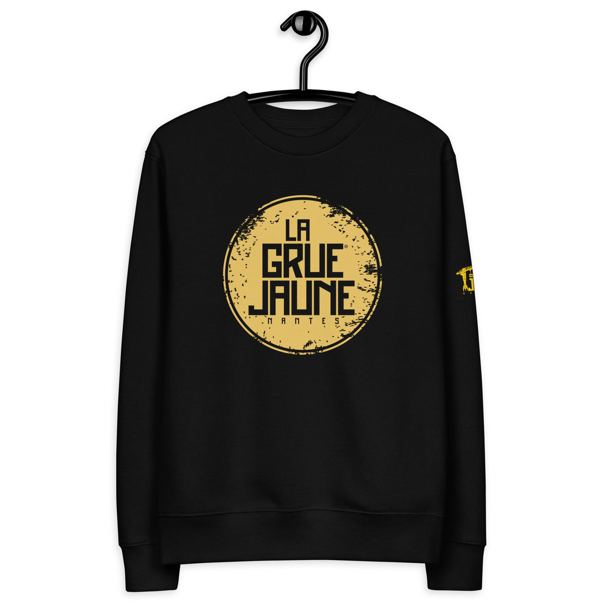 Sweatshirt éco-responsable La Capsule, La Grue Jaune