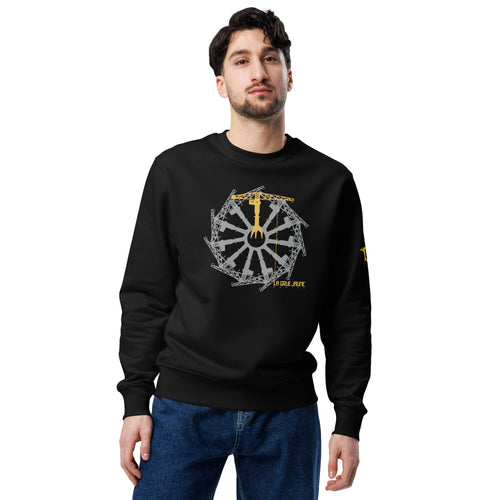 Sweatshirt éco-responsable Le Capitaine, La Grue Jaune