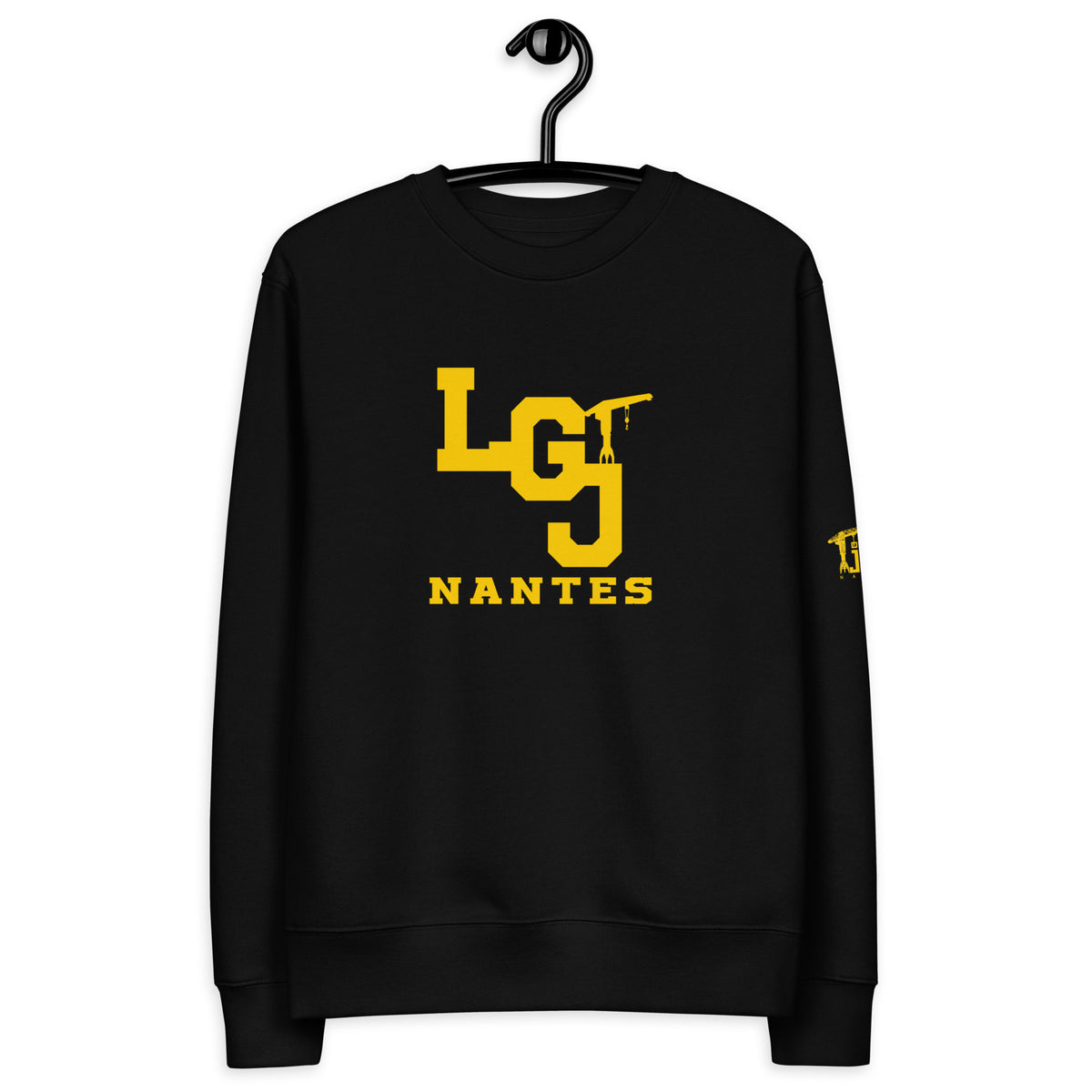 Sweatshirt éco-responsable L'Américain, La Grue Jaune