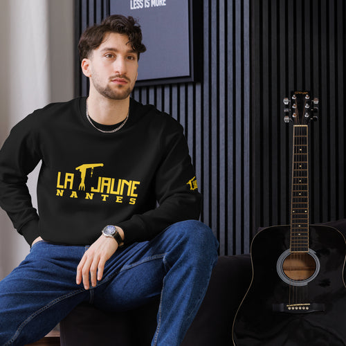 Sweatshirt éco-responsable La Symbolique, La Grue Jaune