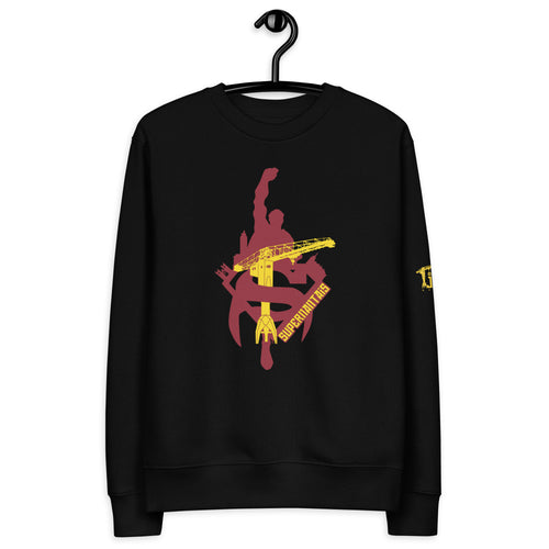 Sweatshirt éco-responsable Supernantais, La Grue Jaune