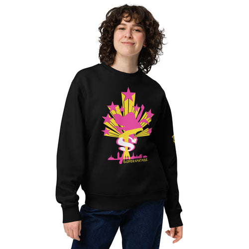 Sweatshirt éco-responsable Supernantaise, La Grue Jaune