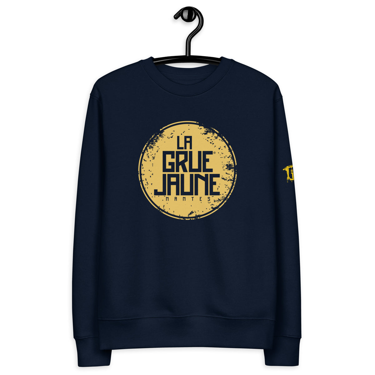 Sweatshirt éco-responsable La Capsule, La Grue Jaune