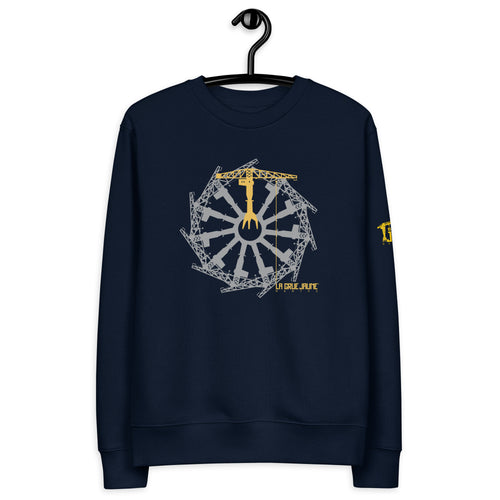 Sweatshirt éco-responsable Le Capitaine, La Grue Jaune