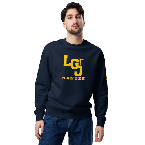 Sweatshirt éco-responsable L'Américain, La Grue Jaune