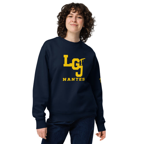 Sweatshirt éco-responsable L'Américain, La Grue Jaune