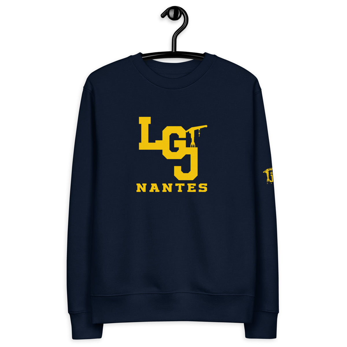 Sweatshirt éco-responsable L'Américain, La Grue Jaune