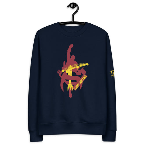 Sweatshirt éco-responsable Supernantais, La Grue Jaune