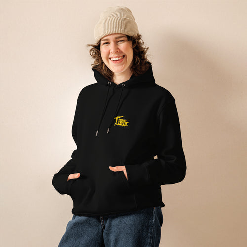 Hoodie écologique L'Original cœur, La Grue Jaune