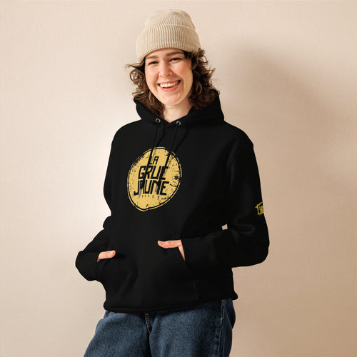 Hoodie écologique La Capsule, La Grue Jaune