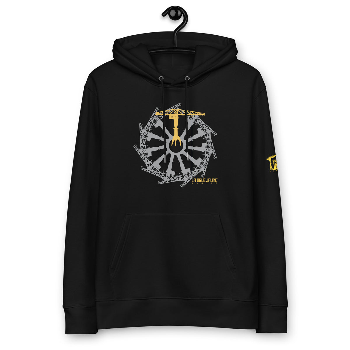 Hoodie écologique Le Capitaine, La Grue Jaune