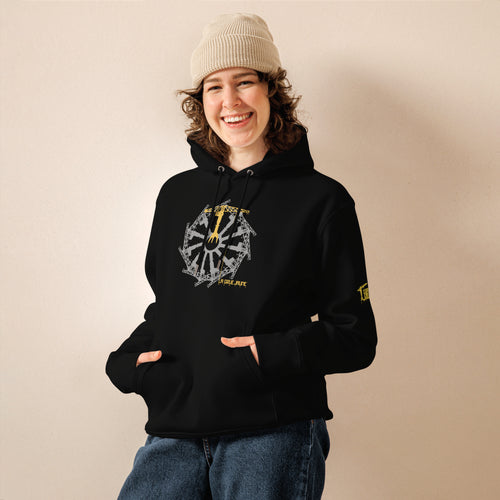 Hoodie écologique Le Capitaine, La Grue Jaune