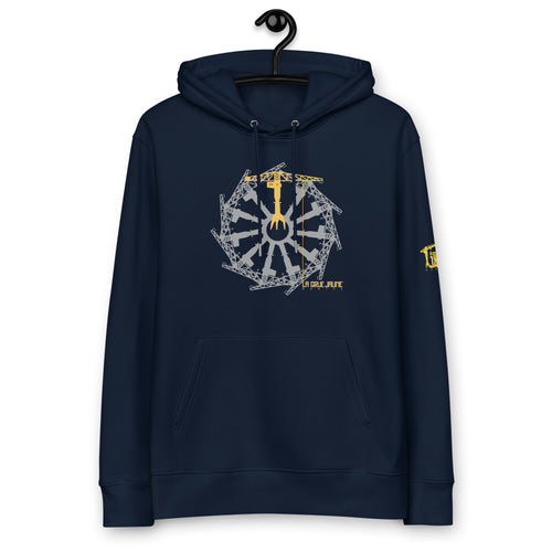 Hoodie écologique Le Capitaine, La Grue Jaune