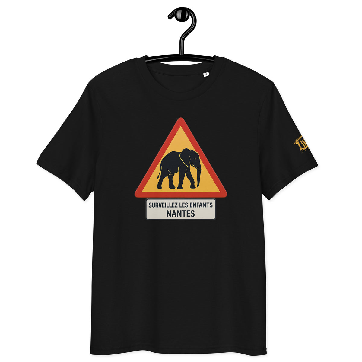 T-shirt Surveillez les enfants Nantes, La Grue Jaune