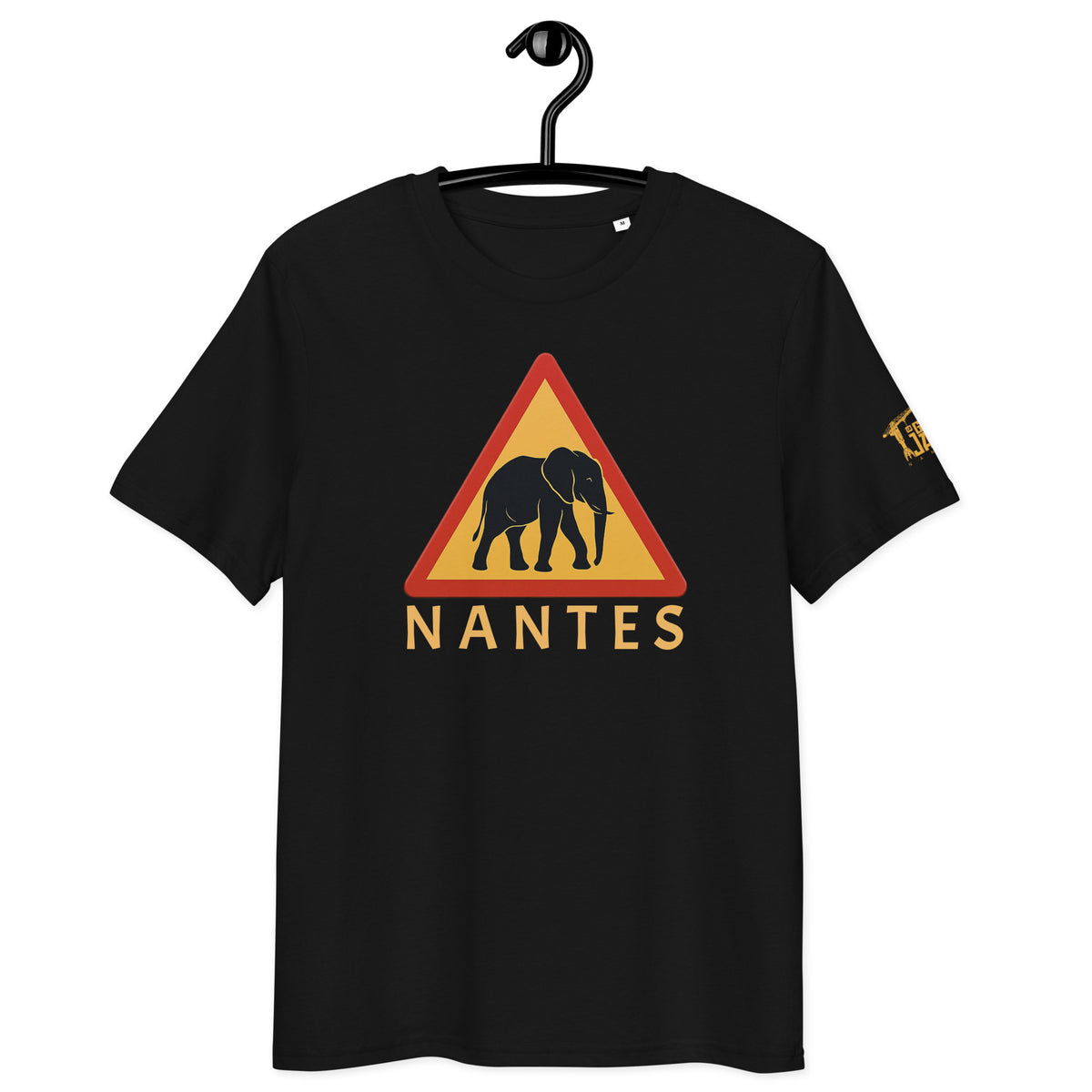 T-shirt Attention Éléphant Nantes, La Grue Jaune
